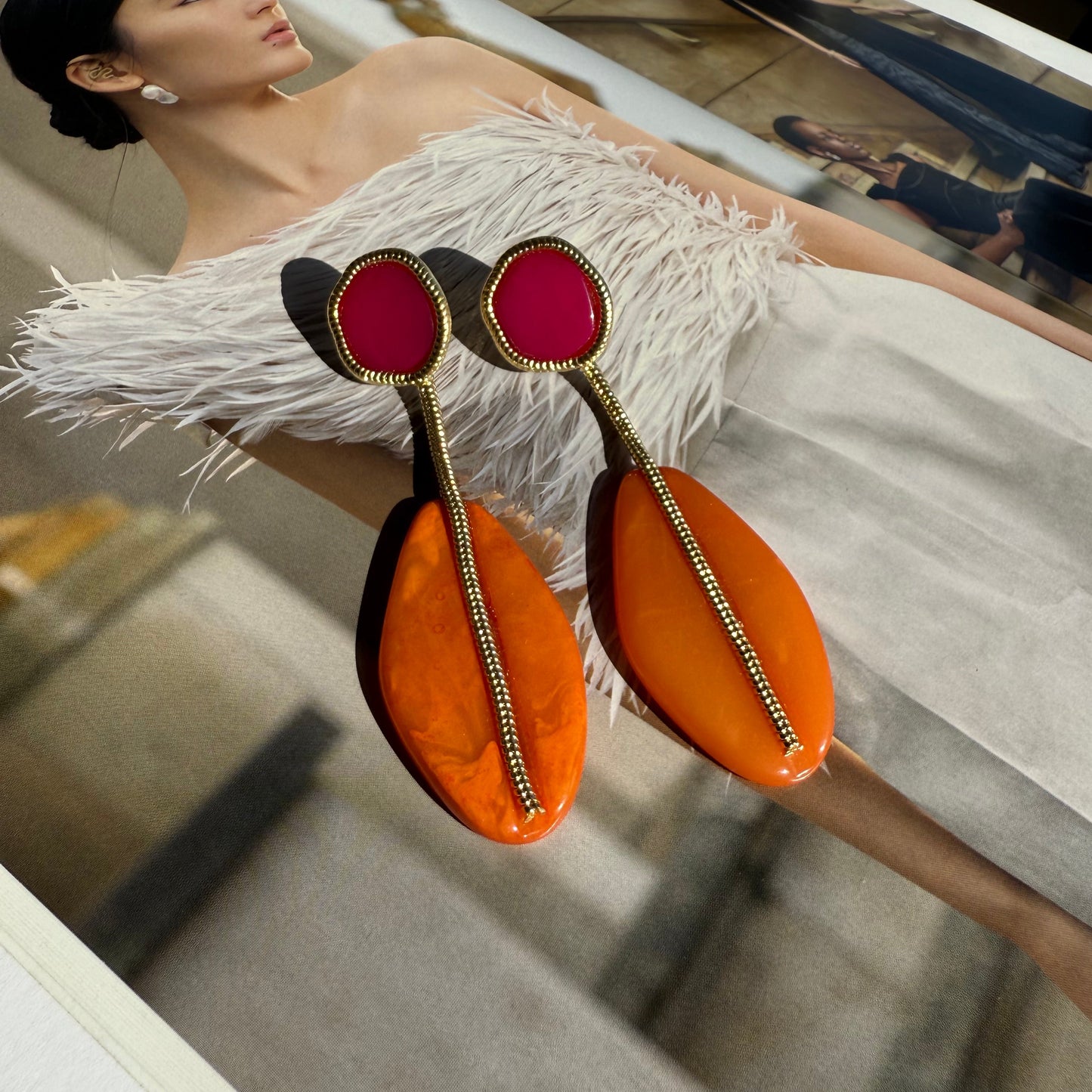 Ohrringe La Plume