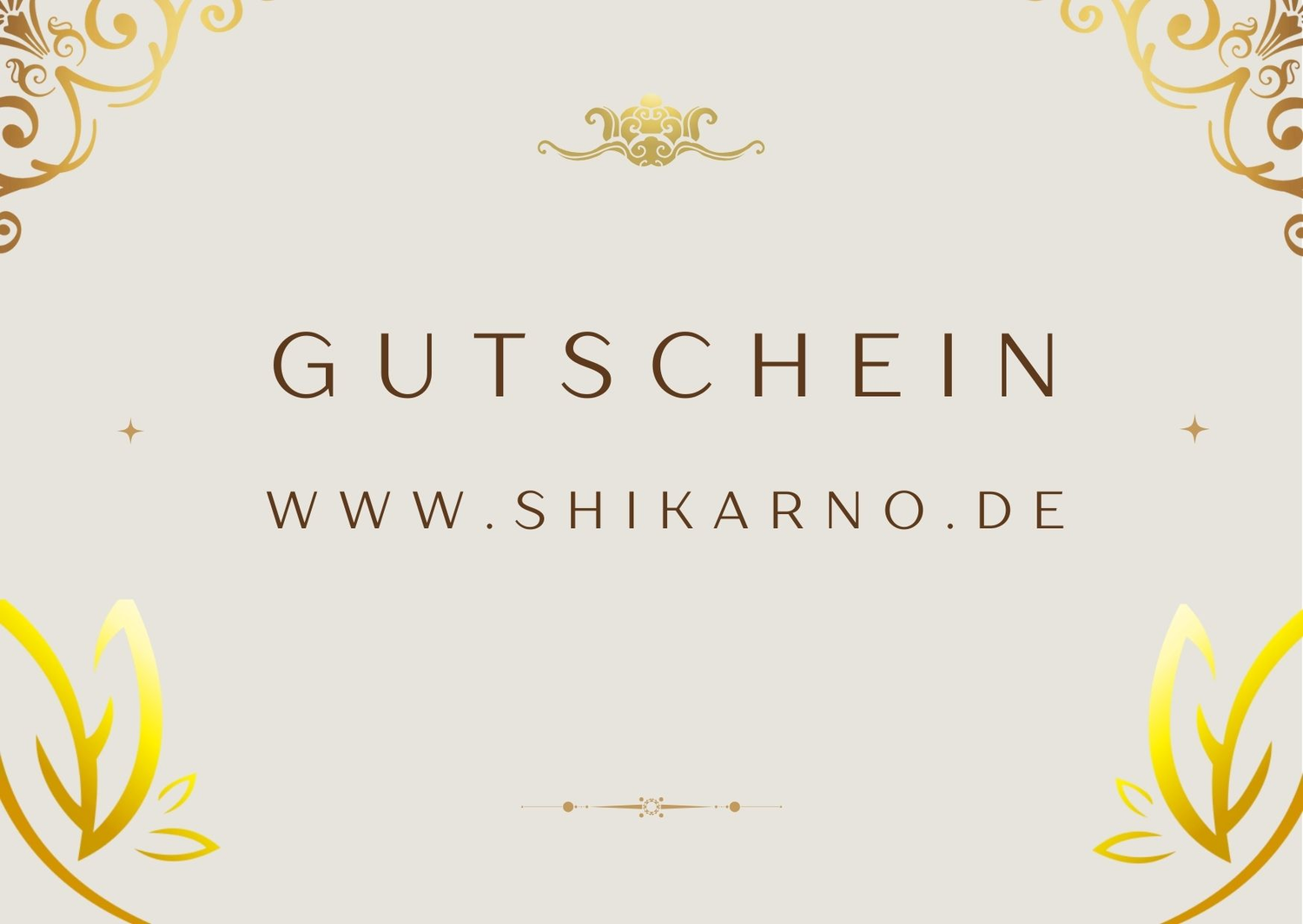 Geschenkgutschein